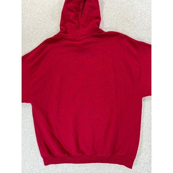 Harvard University‎ Crimson Gildan Campus Hoodie Sweatshirt (Men's XL) Maroon - Picture 12 of 12